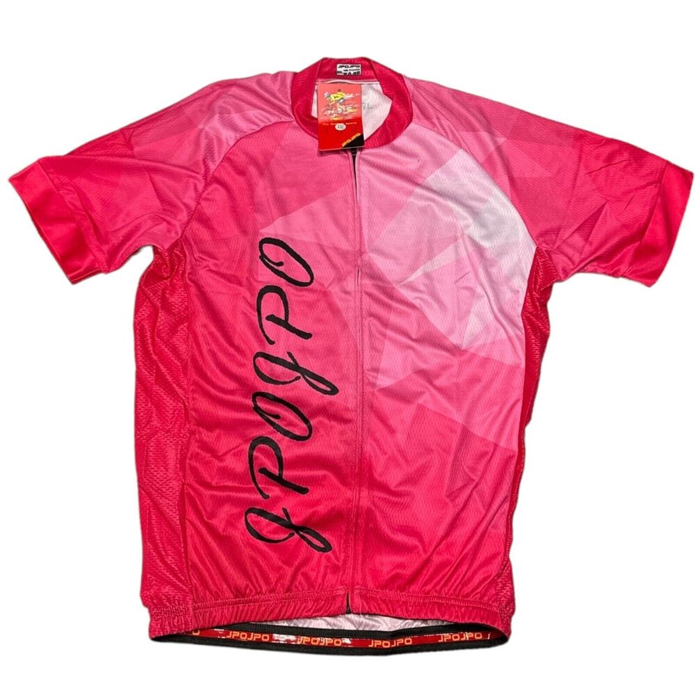JPO‎ JPO Cycling Jersey Weimostar Pink Short Sleeve XXL